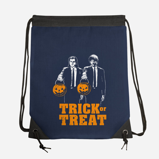 Spooky Fiction-None-Drawstring-Bag-Arigatees