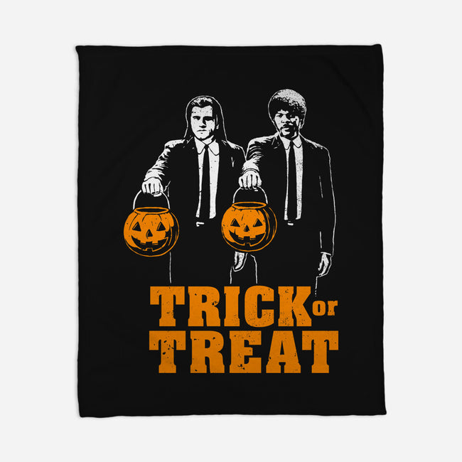 Spooky Fiction-None-Fleece-Blanket-Arigatees