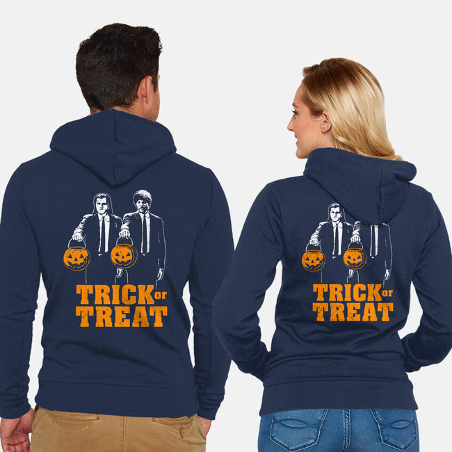 Spooky Fiction-Unisex-Zip-Up-Sweatshirt-Arigatees