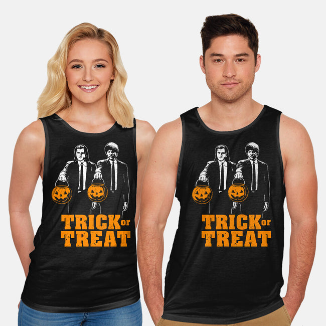 Spooky Fiction-Unisex-Basic-Tank-Arigatees
