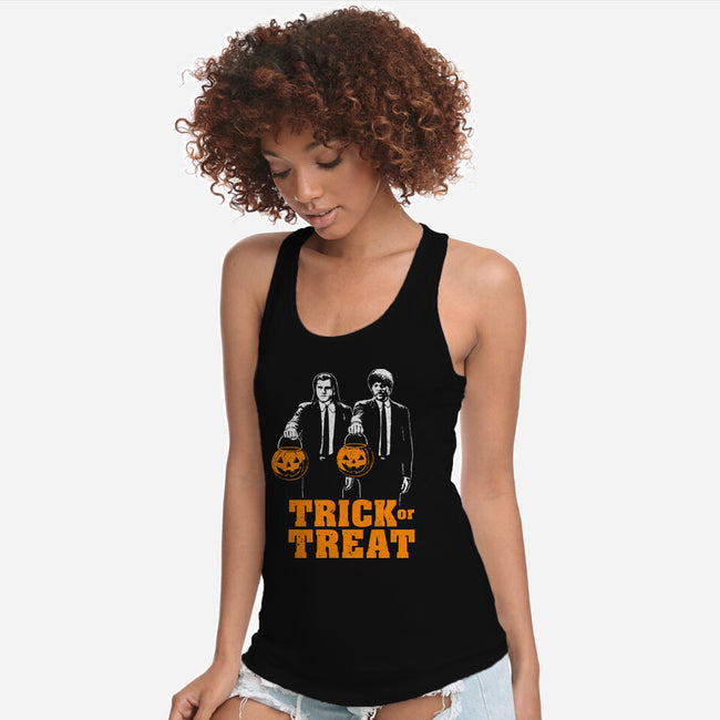 Spooky Fiction-Womens-Racerback-Tank-Arigatees