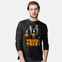 Spooky Fiction-Mens-Long Sleeved-Tee-Arigatees