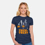 Spooky Fiction-Womens-Fitted-Tee-Arigatees