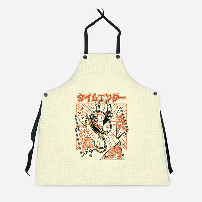 Time Ender-Unisex-Kitchen-Apron-Henrique Torres