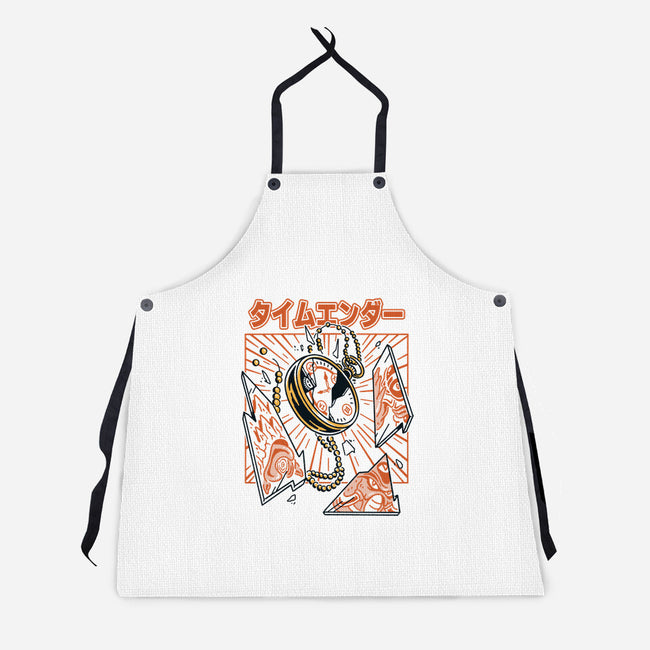 Time Ender-Unisex-Kitchen-Apron-Henrique Torres