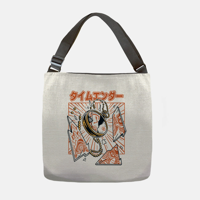 Time Ender-None-Adjustable Tote-Bag-Henrique Torres