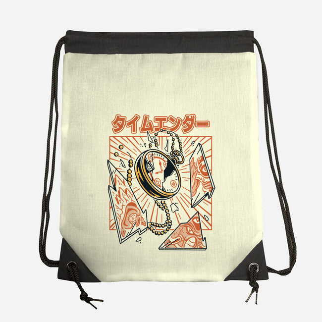 Time Ender-None-Drawstring-Bag-Henrique Torres