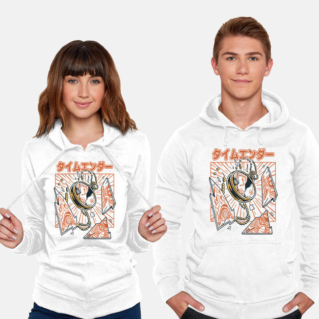 Time Ender-Unisex-Pullover-Sweatshirt-Henrique Torres