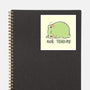 Cute Not TOADay-None-Glossy-Sticker-xMorfina
