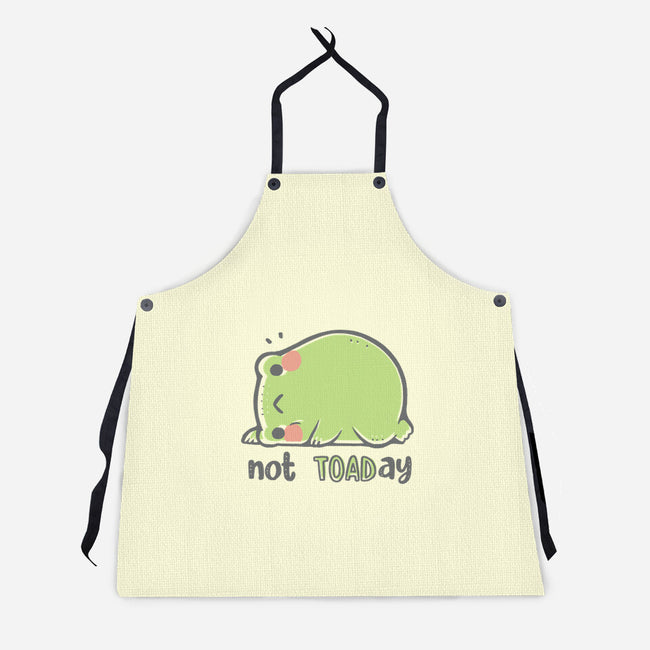 Cute Not TOADay-Unisex-Kitchen-Apron-xMorfina