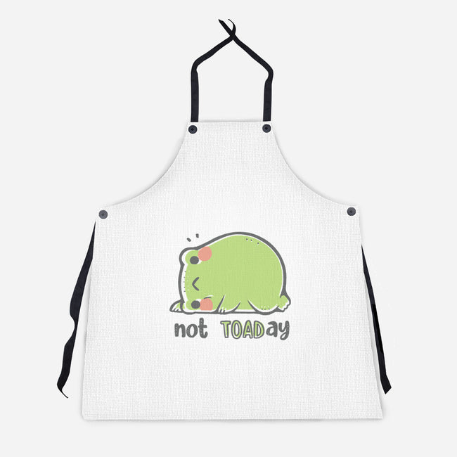 Cute Not TOADay-Unisex-Kitchen-Apron-xMorfina