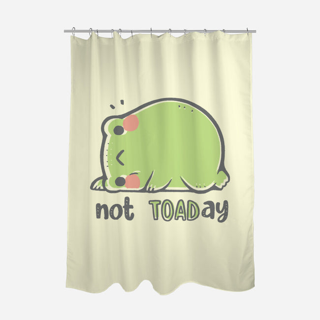 Cute Not TOADay-None-Polyester-Shower Curtain-xMorfina