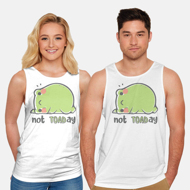 Cute Not TOADay-Unisex-Basic-Tank-xMorfina