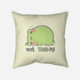 Cute Not TOADay-None-Removable Cover w Insert-Throw Pillow-xMorfina