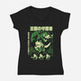 Guardian Of The Kingdom-Womens-V-Neck-Tee-Henrique Torres