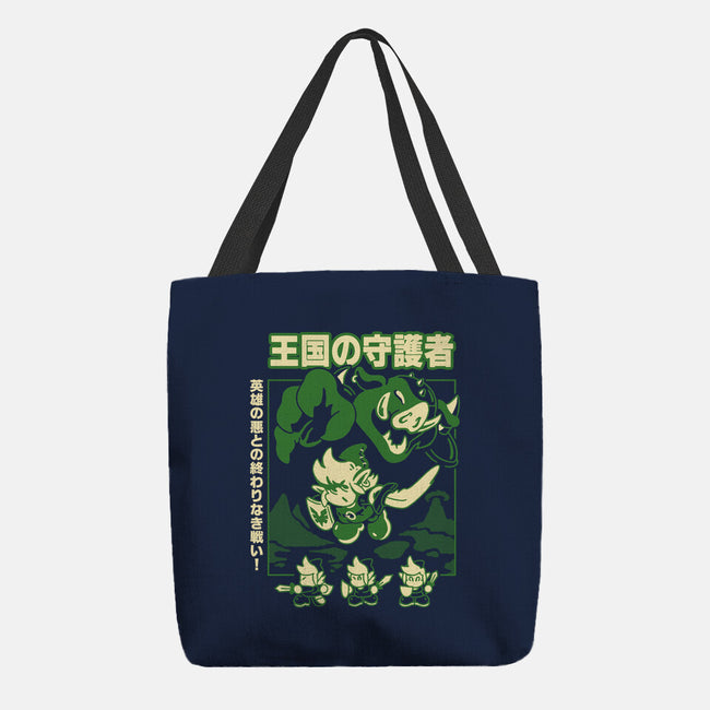 Guardian Of The Kingdom-None-Basic Tote-Bag-Henrique Torres