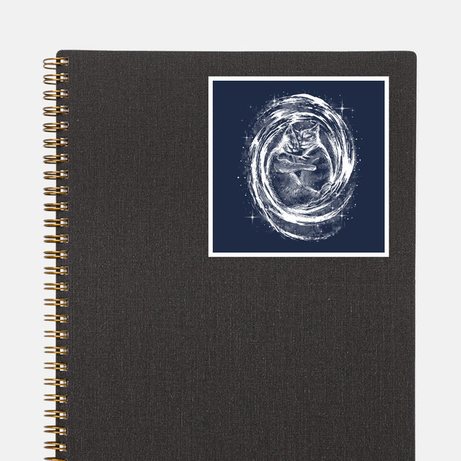 The Meowky Way-None-Glossy-Sticker-zascanauta