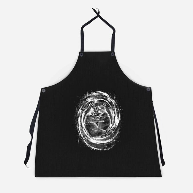The Meowky Way-Unisex-Kitchen-Apron-zascanauta