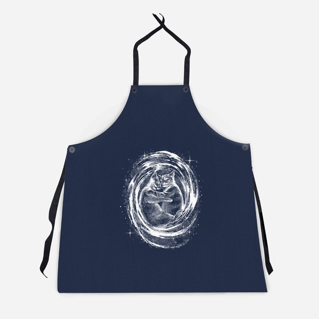The Meowky Way-Unisex-Kitchen-Apron-zascanauta