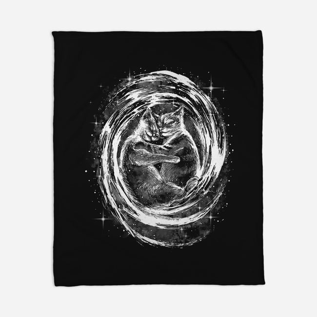 The Meowky Way-None-Fleece-Blanket-zascanauta