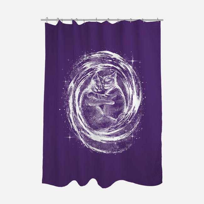 The Meowky Way-None-Polyester-Shower Curtain-zascanauta