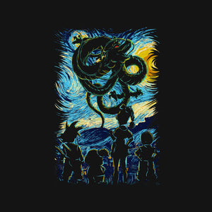 Dragon In Strry Night