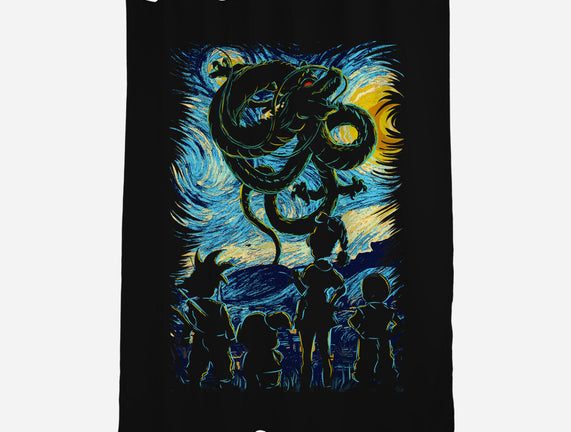 Dragon In Strry Night