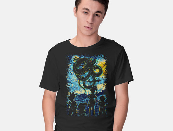Dragon In Strry Night