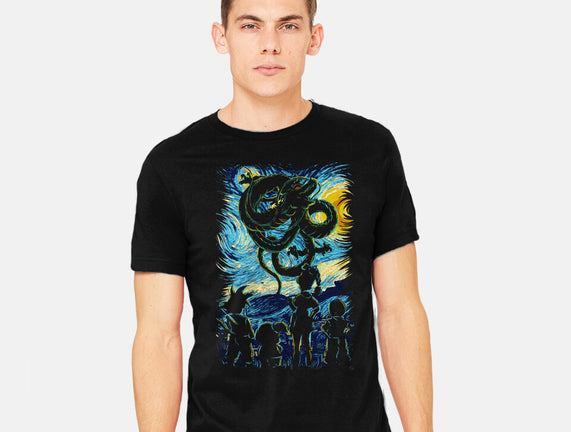 Dragon In Strry Night