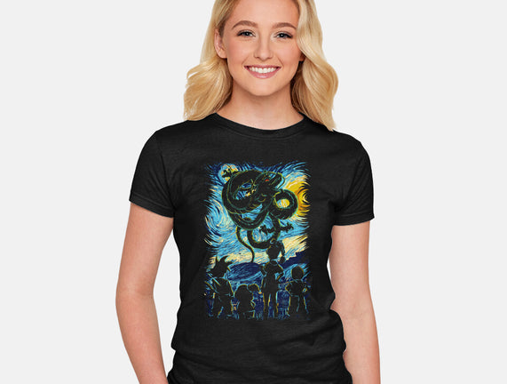 Dragon In Strry Night