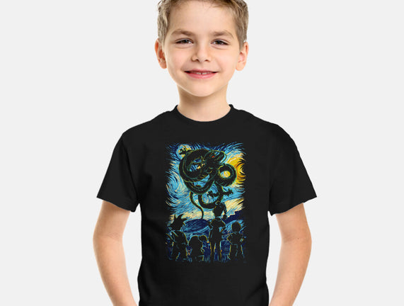 Dragon In Strry Night