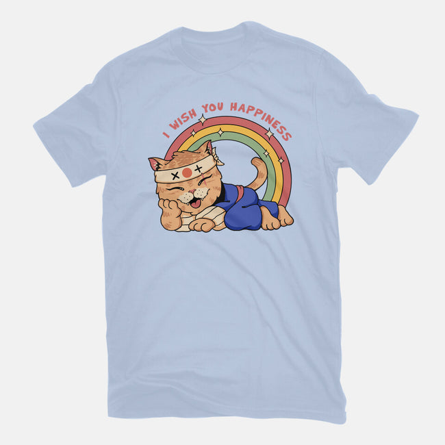Happy Meowster-Womens-Fitted-Tee-vp021