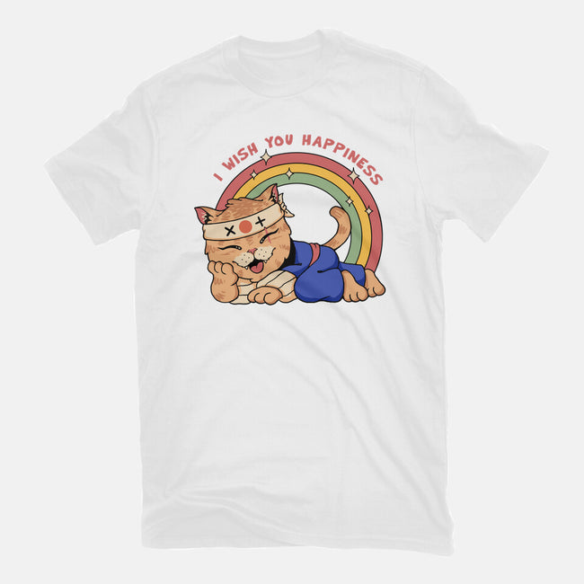 Happy Meowster-Womens-Fitted-Tee-vp021
