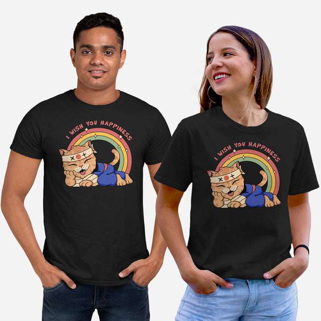 Happy Meowster-Unisex-Basic-Tee-vp021