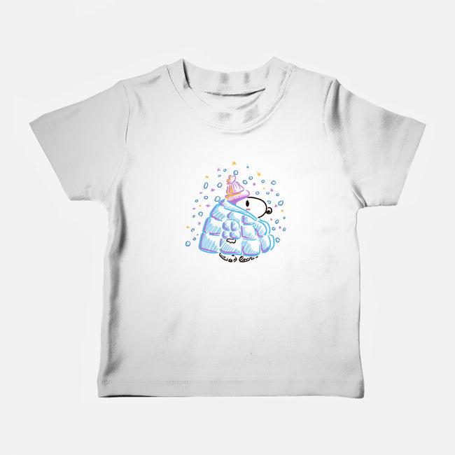 Winter Dog-Baby-Basic-Tee-nickzzarto