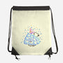 Winter Dog-None-Drawstring-Bag-nickzzarto