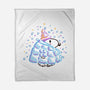 Winter Dog-None-Fleece-Blanket-nickzzarto