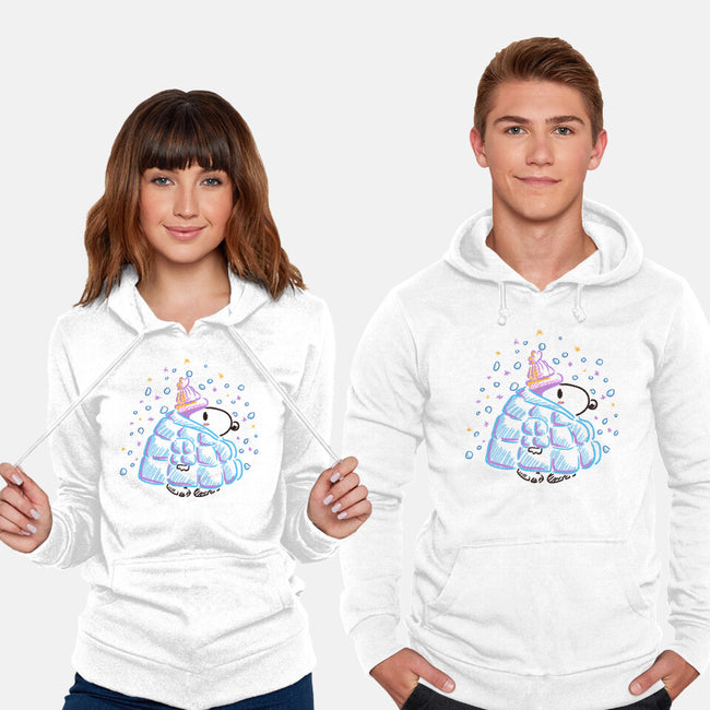 Winter Dog-Unisex-Pullover-Sweatshirt-nickzzarto