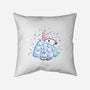 Winter Dog-None-Removable Cover w Insert-Throw Pillow-nickzzarto
