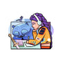 K-pop Mix-None-Fleece-Blanket-Vanadium