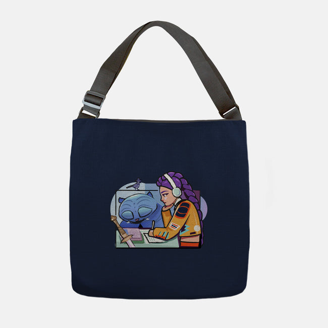 K-pop Mix-None-Adjustable Tote-Bag-Vanadium
