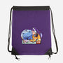 K-pop Mix-None-Drawstring-Bag-Vanadium