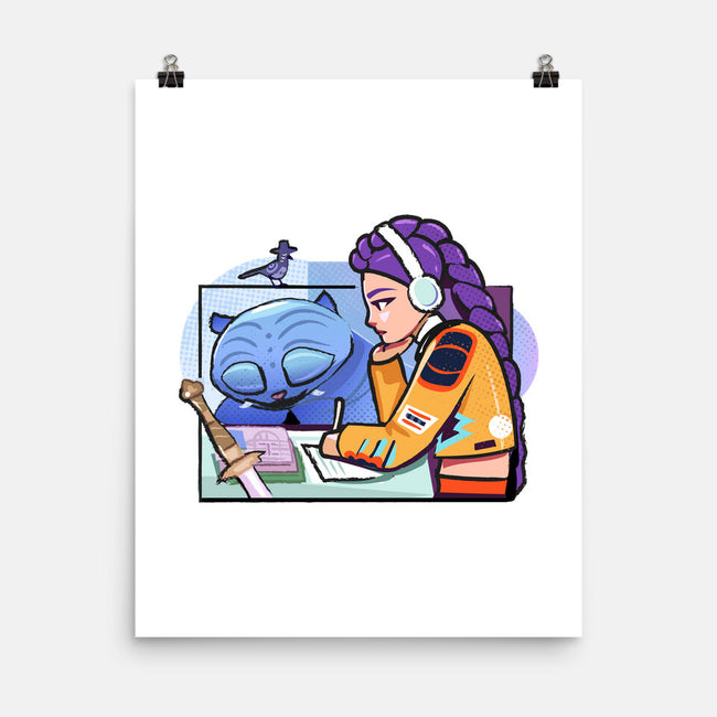K-pop Mix-None-Matte-Poster-Vanadium