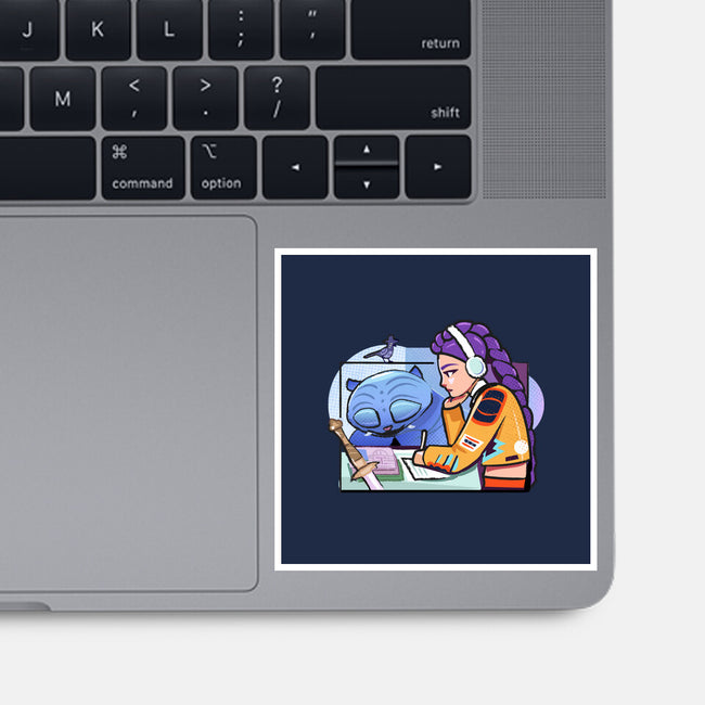 K-pop Mix-None-Glossy-Sticker-Vanadium