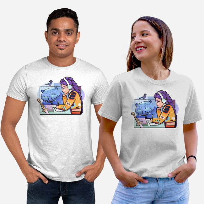 K-pop Mix-Unisex-Basic-Tee-Vanadium
