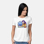 K-pop Mix-Womens-Basic-Tee-Vanadium