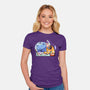 K-pop Mix-Womens-Fitted-Tee-Vanadium