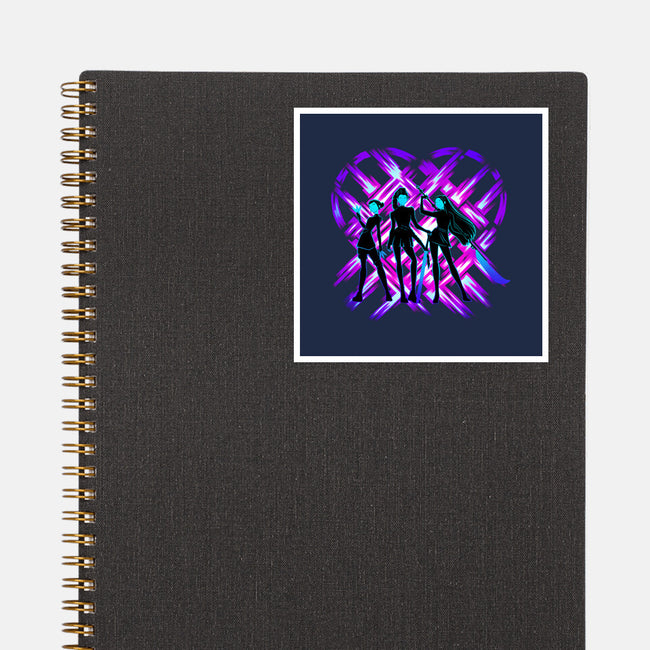 Three Hunters-None-Glossy-Sticker-rmatix