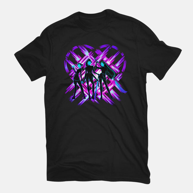 Three Hunters-Womens-Fitted-Tee-rmatix