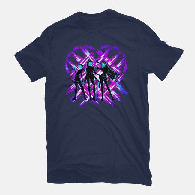 Three Hunters-Womens-Fitted-Tee-rmatix